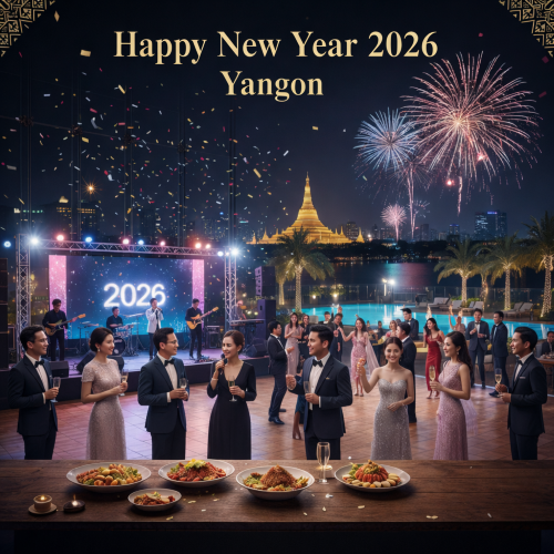 Happy New Year 2026 Yangon Happy New Year 2026 Yangon